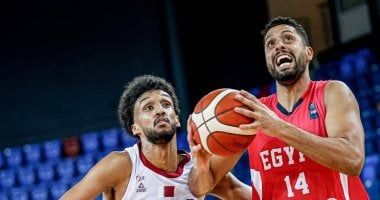 منتخب مصر الأولمبي يهزم قطر في أولى مبارياته بالبطولة العربية للسلة بالبحرين