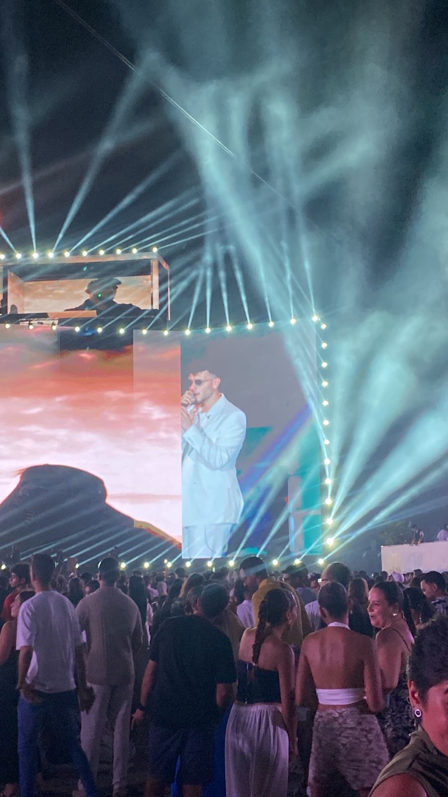 الشامى يتألق بأغانى "يا ليل ويا العين" و"ليلى" فى حفل مهرجان العلمين