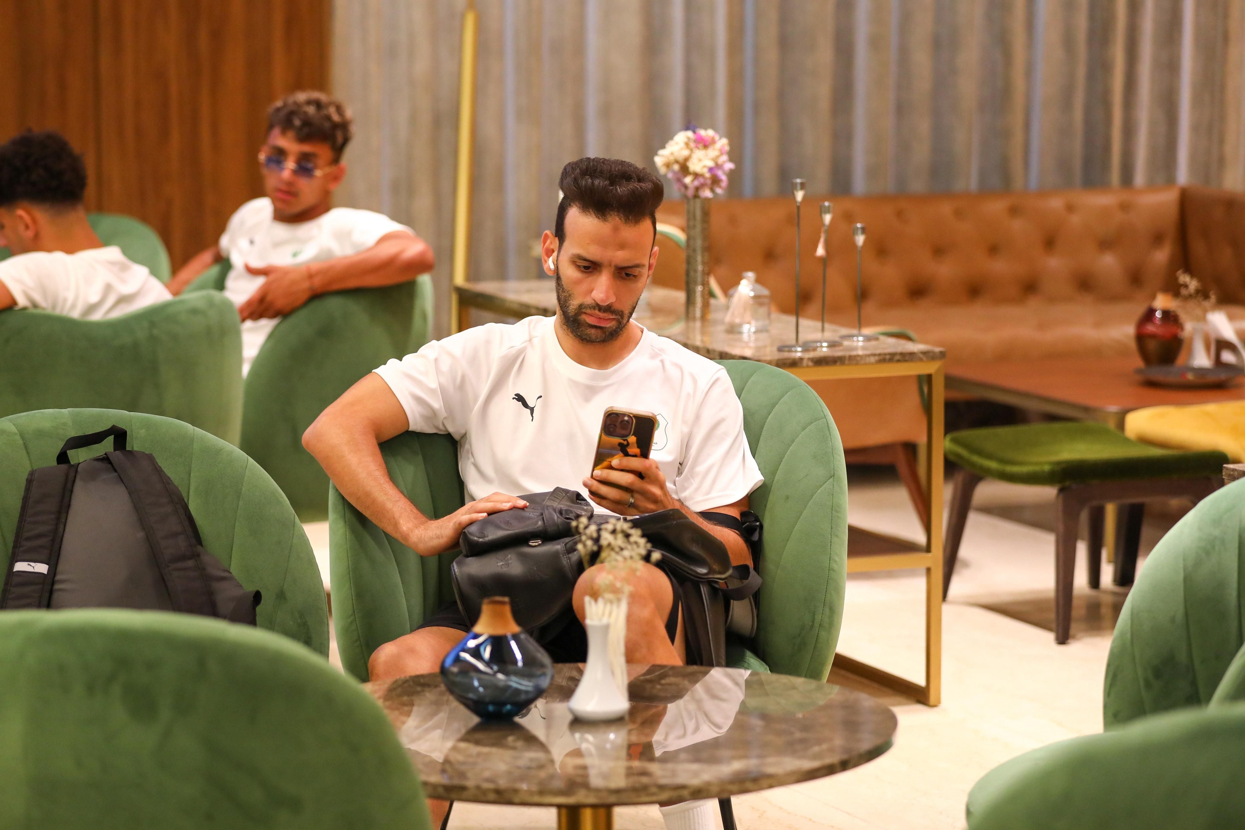 بعثة المصرى تصل تونس "العاصمة" استعدادا لمواجهة الترجى الودية