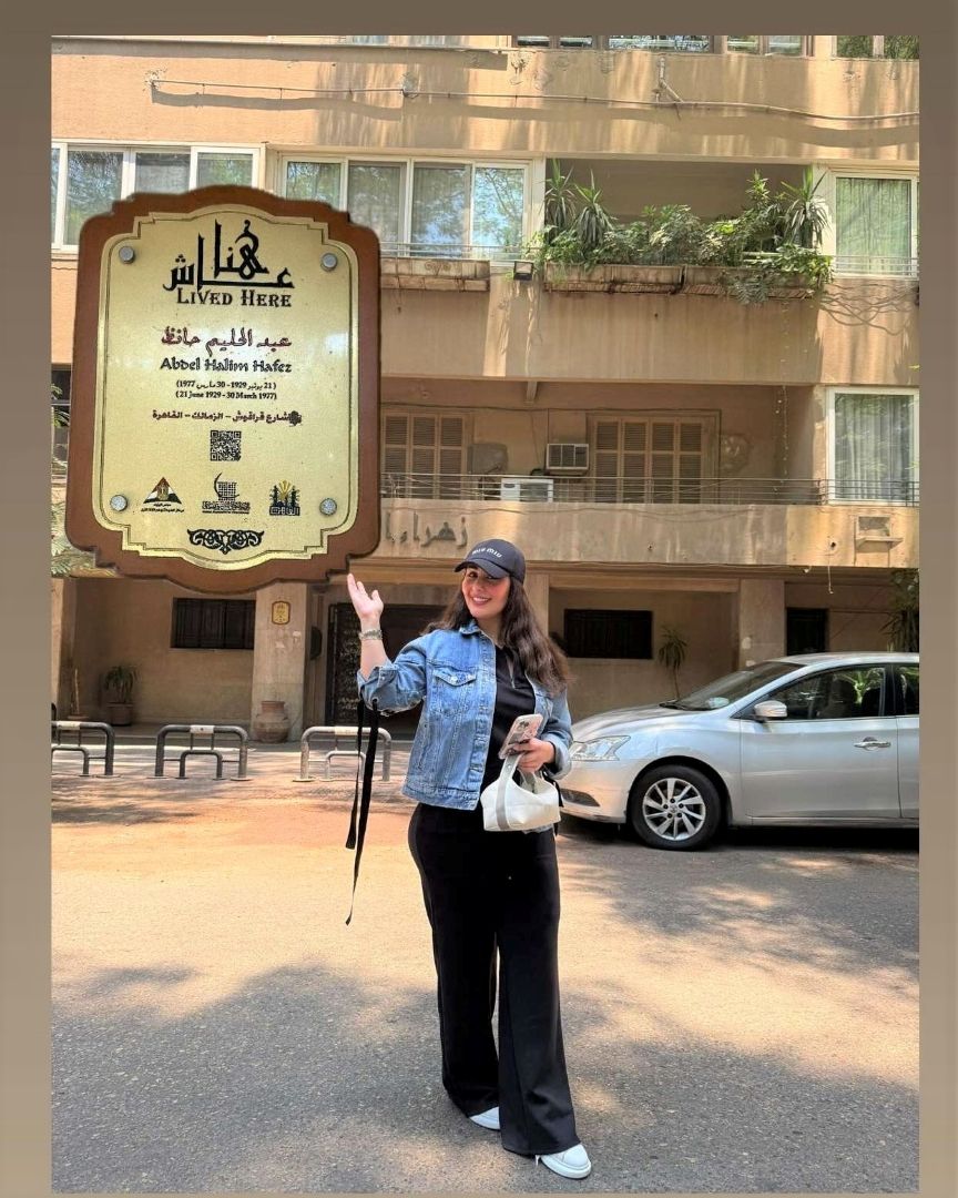 شاهدوا كيف علقت هنادي الكندري لزيارتها لمنزل الراحل عبد الحليم حافظ