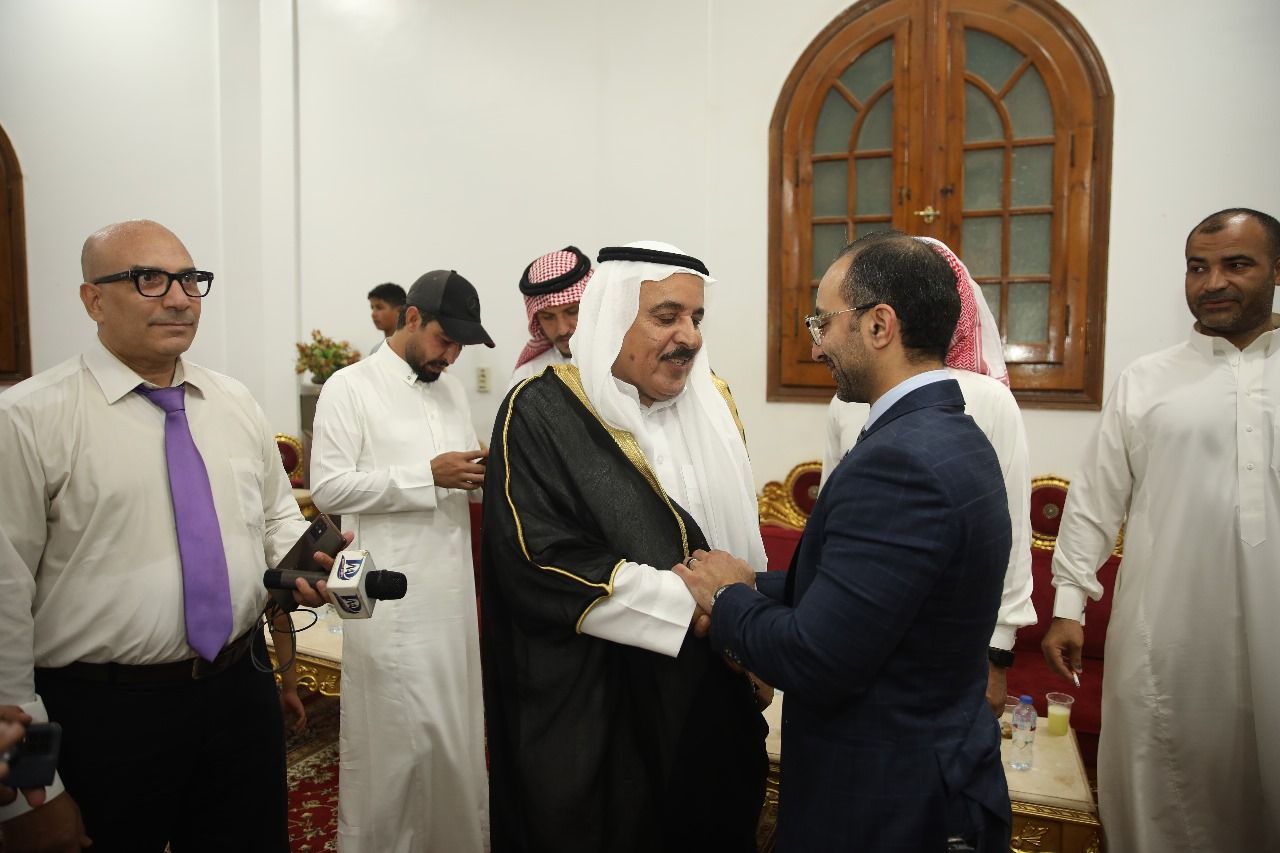 "الحمامصى" يزور عددًا من القبائل والعائلات بالجيزة فى إطار جولاته الانتخابية