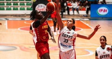 منتخب سيدات السلة يحقق فوزه الأول فى بطولة الأفروباسكت على حساب أنجولا