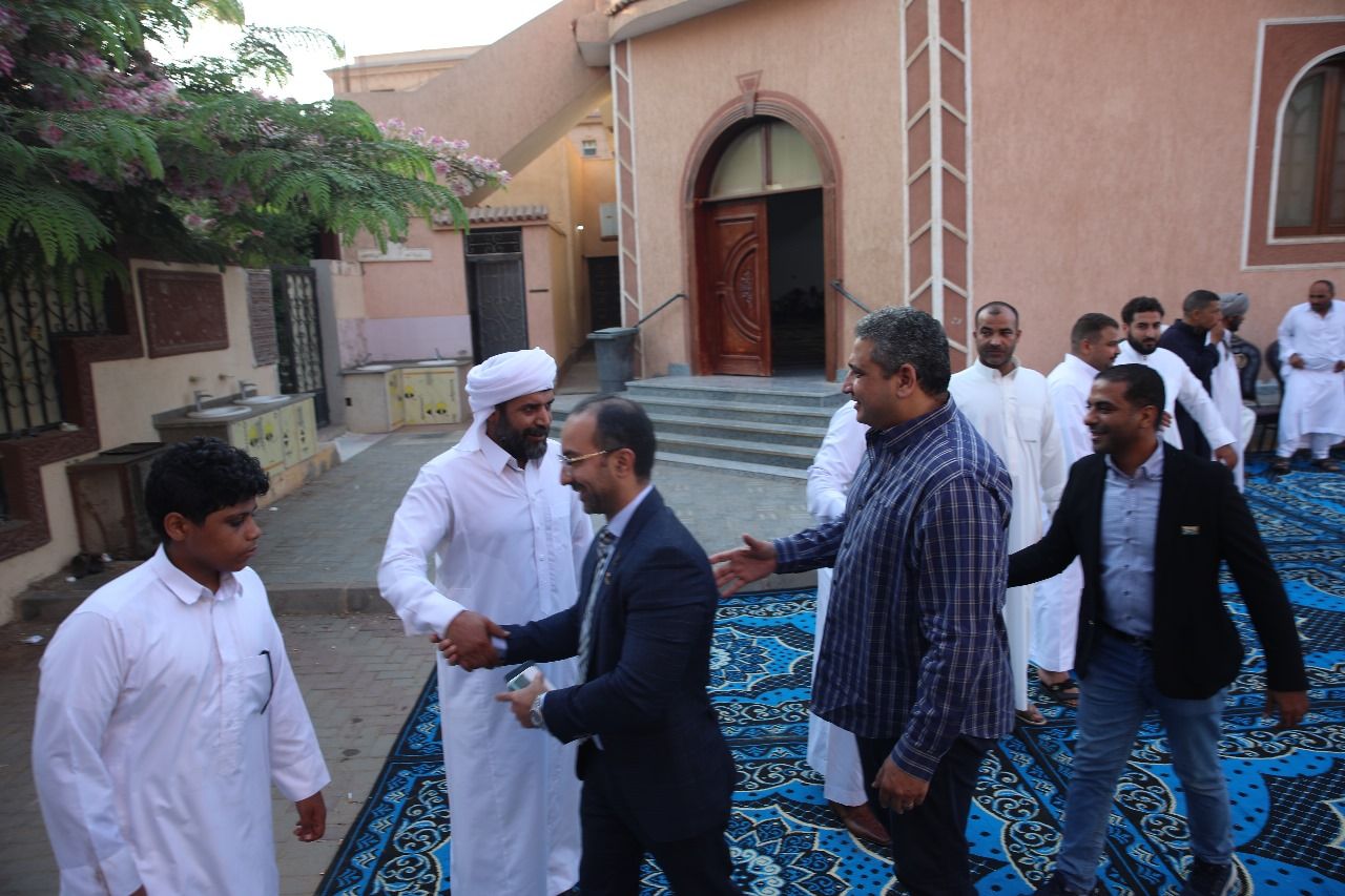 "الحمامصى" يزور عددًا من القبائل والعائلات بالجيزة فى إطار جولاته الانتخابية