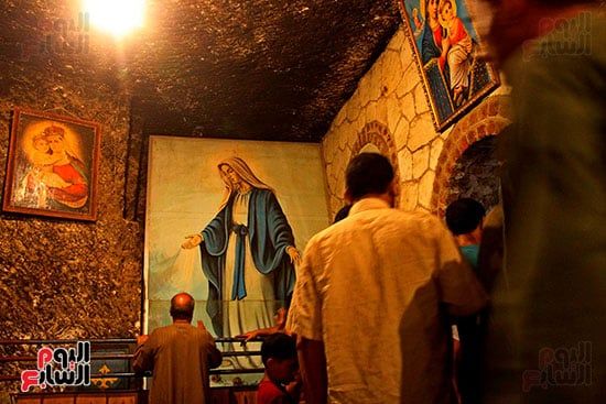 دير درنكة بأسيوط يستعد لصوم السيدة العذراء بمشاركة آلاف الزوار