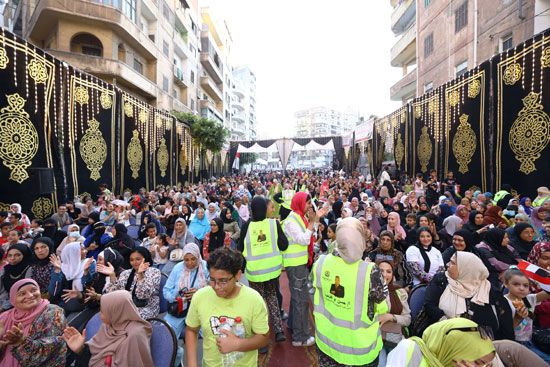 انطلاق مؤتمر جماهيري لحزب الجبهة الوطنية بالإبراهيمية دعمًا للمهندس إيهاب زكريا.. صور