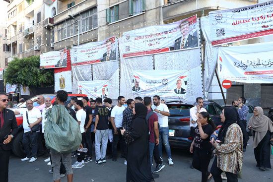 انطلاق مؤتمر جماهيري لحزب الجبهة الوطنية بالإبراهيمية دعمًا للمهندس إيهاب زكريا.. صور