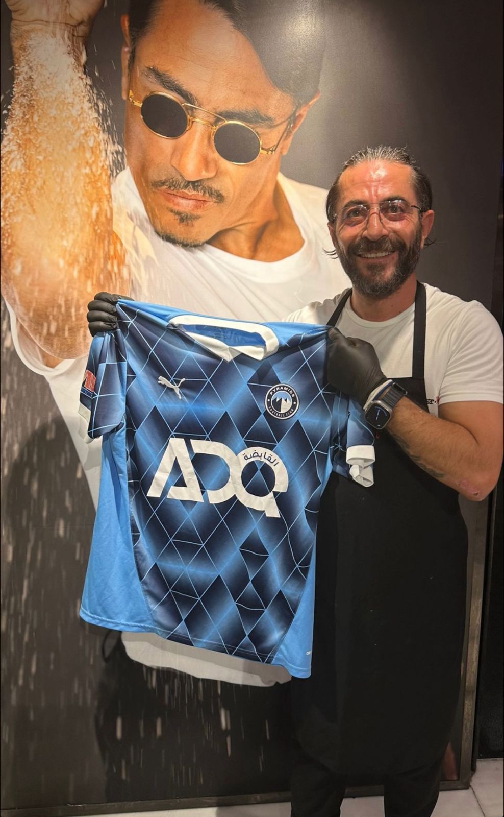 حفل عشاء من رئيس بيراميدز للاعبين بعد الفوز الودى على قاسم باشا.. صور