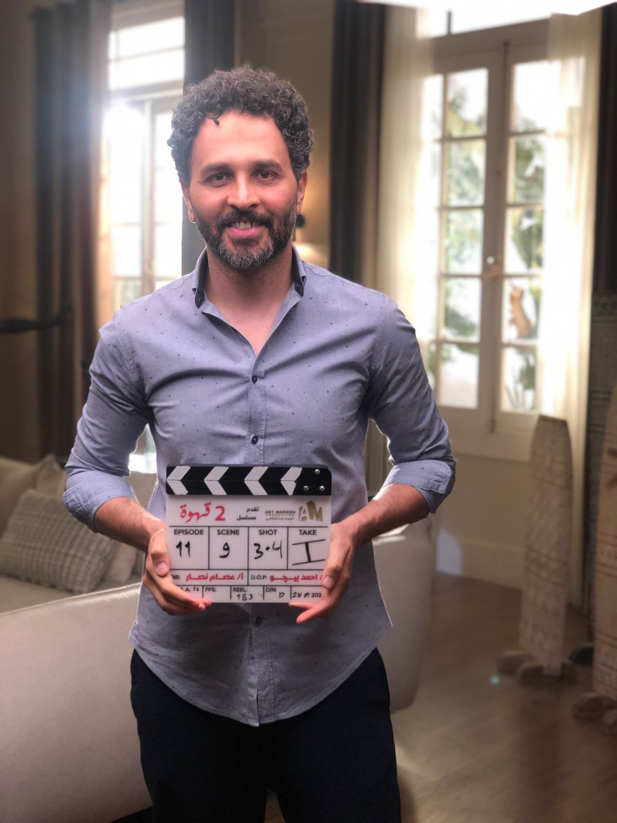 أحمد عزيز يجسد دور الطبيب المعالج لابنة أحمد فهمي فى مسلسل 2 قهوة