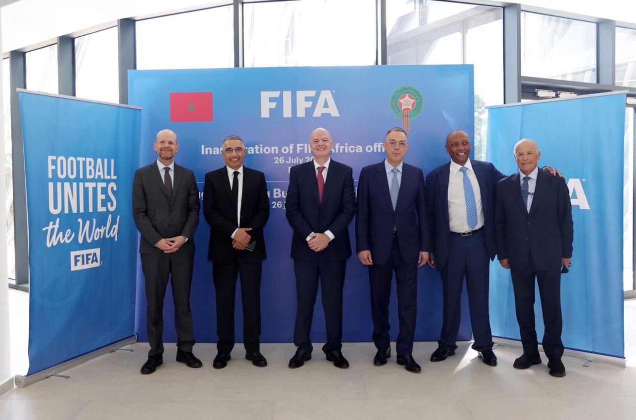 افتتاح المقر الإقليمى للفيفا بالمغرب.. وأبو ريدة يهنئ لقجع