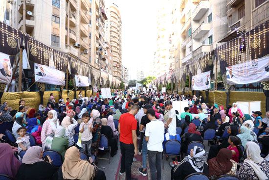 انطلاق مؤتمر جماهيري لحزب الجبهة الوطنية بالإبراهيمية دعمًا للمهندس إيهاب زكريا.. صور