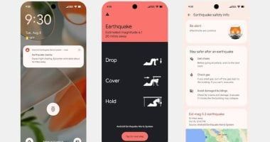 تكنولوجيا: جوجل تطلق تنبيه الزلزال على نظام أندرويد.. تعرف على كيفية تفعيله على الهواتف