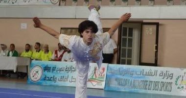 عمار محمد يتوج بذهبية الكونغ فو فى دورة الألعاب الأفريقية للمدارس بالجزائر