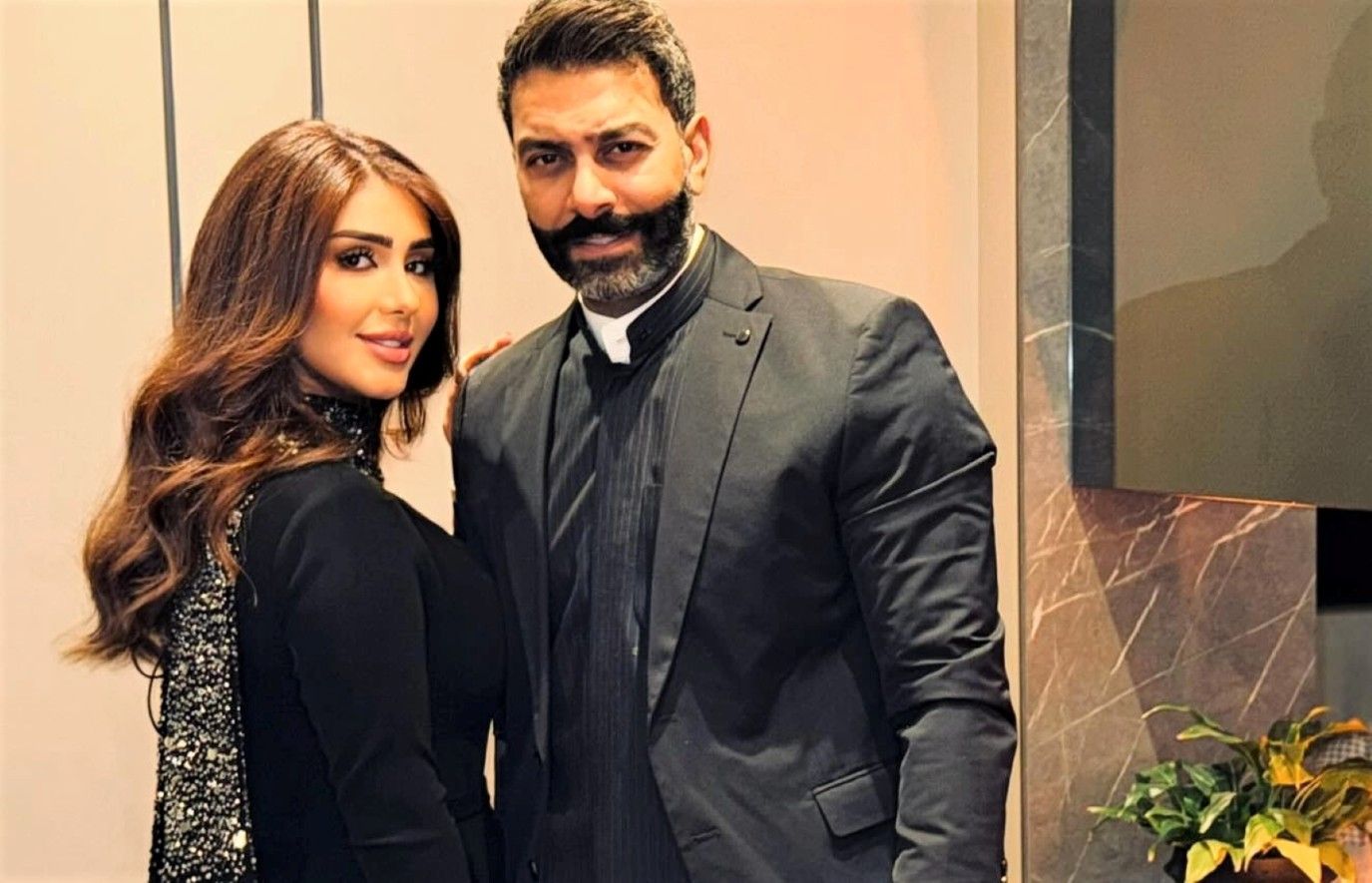 شاهدوا الكلمات التي أهدتها هنادي الكندري لزوجها محمد الحداد بعد نشرها لصورة جمعتهما معاً