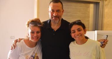 ماجد المصرى يبدأ تصوير مشاهده فى فيلم الست.. صور