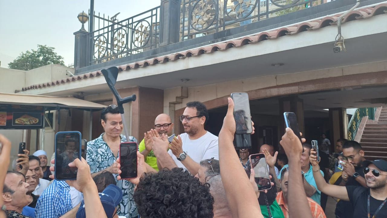 احتفالات بالطبل والمزمار بعد فوز أعضاء مجلس نقابة الموسيقيين بانتخابات التجديد النصفى.. صور