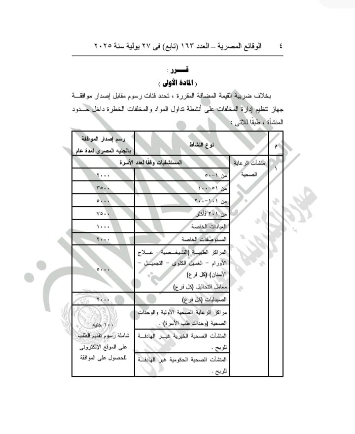 الجريدة الرسمية تنشر قرار تحديد رسوم تداول المخلفات الخطرة وزيوت الطعام