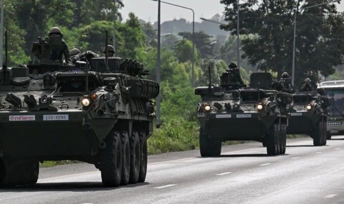 الجيش التايلاندي اتّهم كمبوديا بانتهاك وقف إطلاق النار