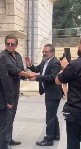 وليد توفيق وإليسا يقدمان التعازى لـ فيروز في اليوم الثانى