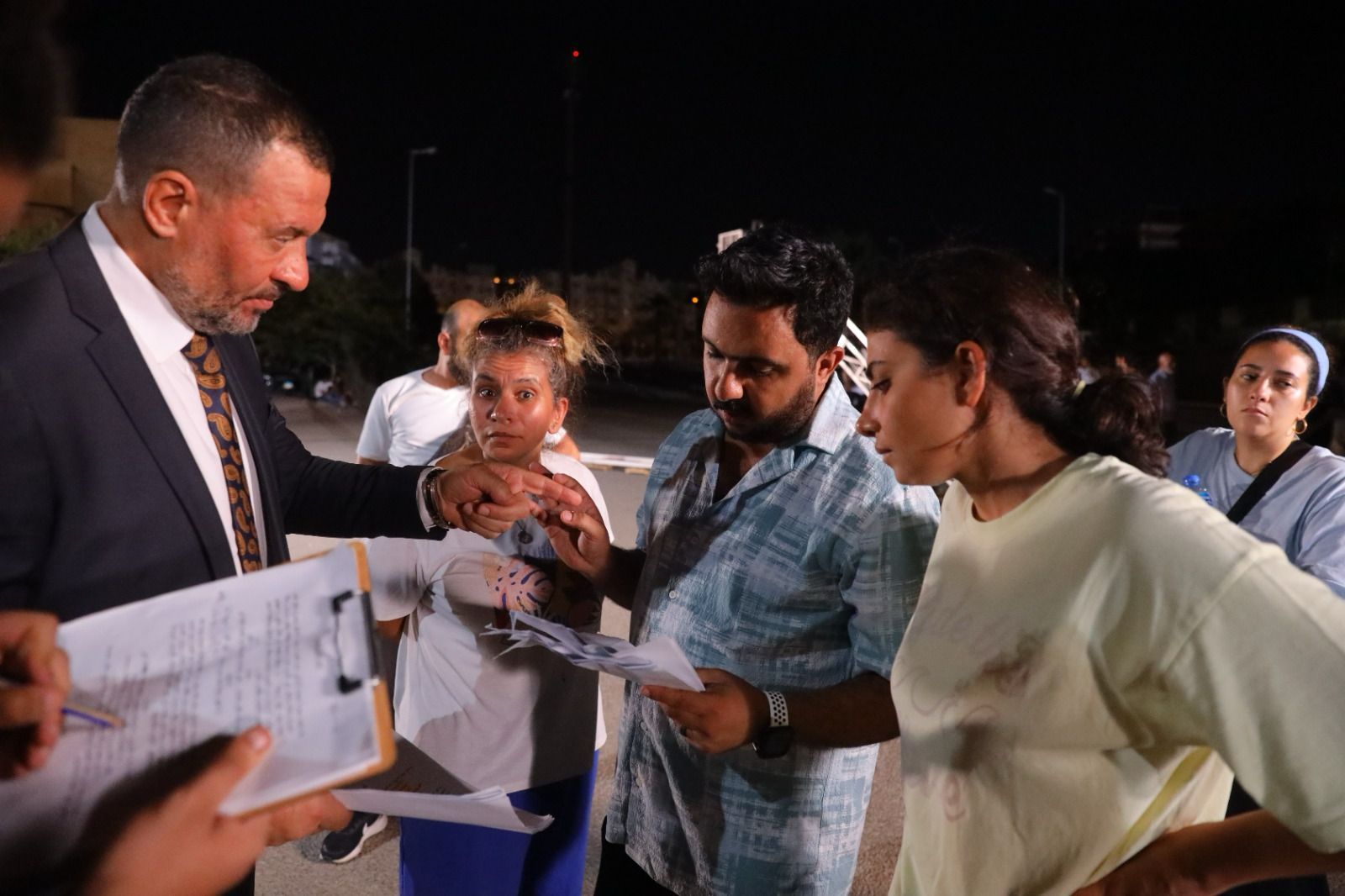 صور جديدة من فيلم الست لما لـ ماجد المصرى وعمرو عبد الجليل ودرة