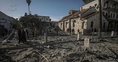 استشهاد 14 فلسطينيا فى قصف الاحتلال الإسرائيلى أنحاء متفرقة فى قطاع غزة