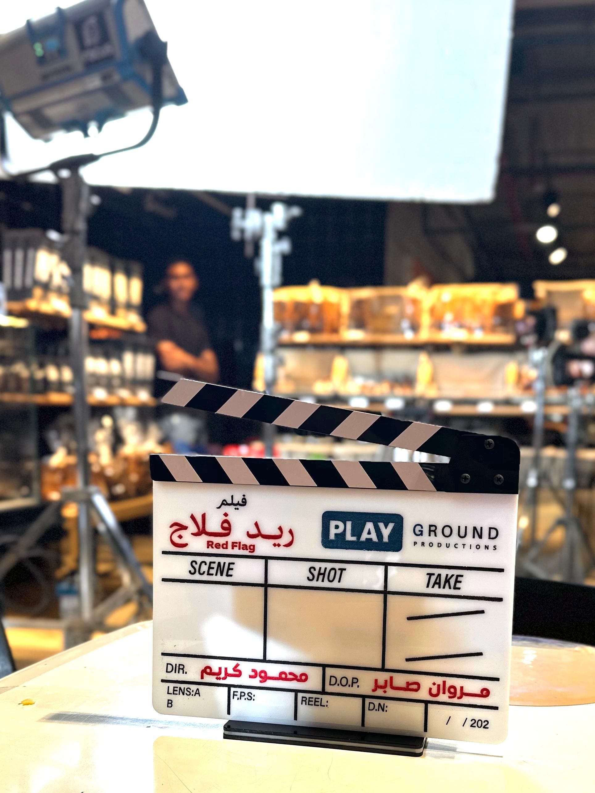 صناع "ريد فلاج" يصورون المشاهد الداخلية للفيلم بالسادس من أكتوبر