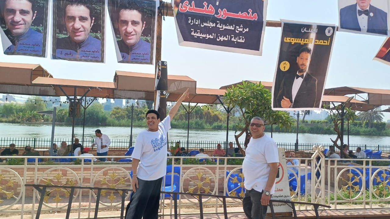 سعد الصغير وحلمي عبد الباقي وطارق عبد الحليم في انتخابات نقابة الموسيقيين