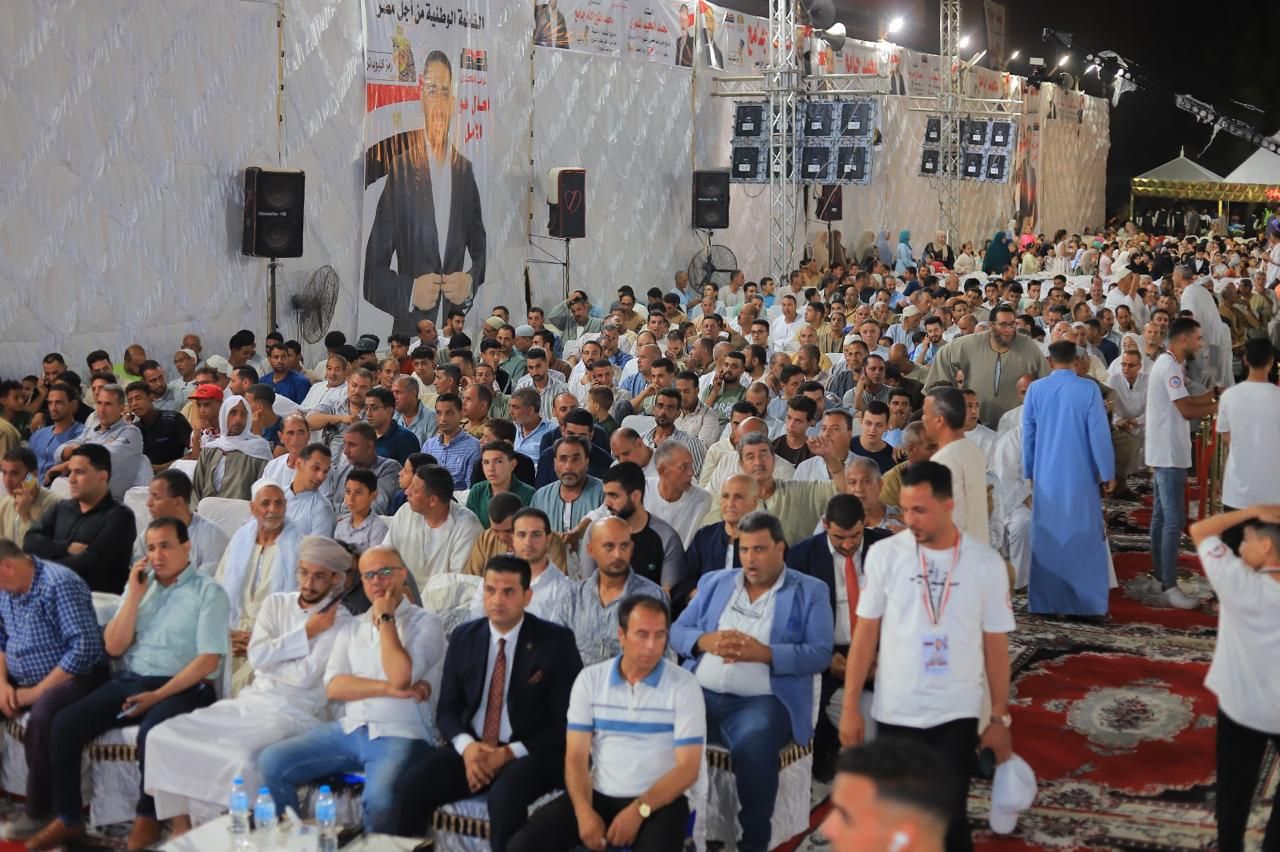 حزب العدل يختتم مؤتمراته الانتخابية فى مركز الدلجنات بالبحيرة