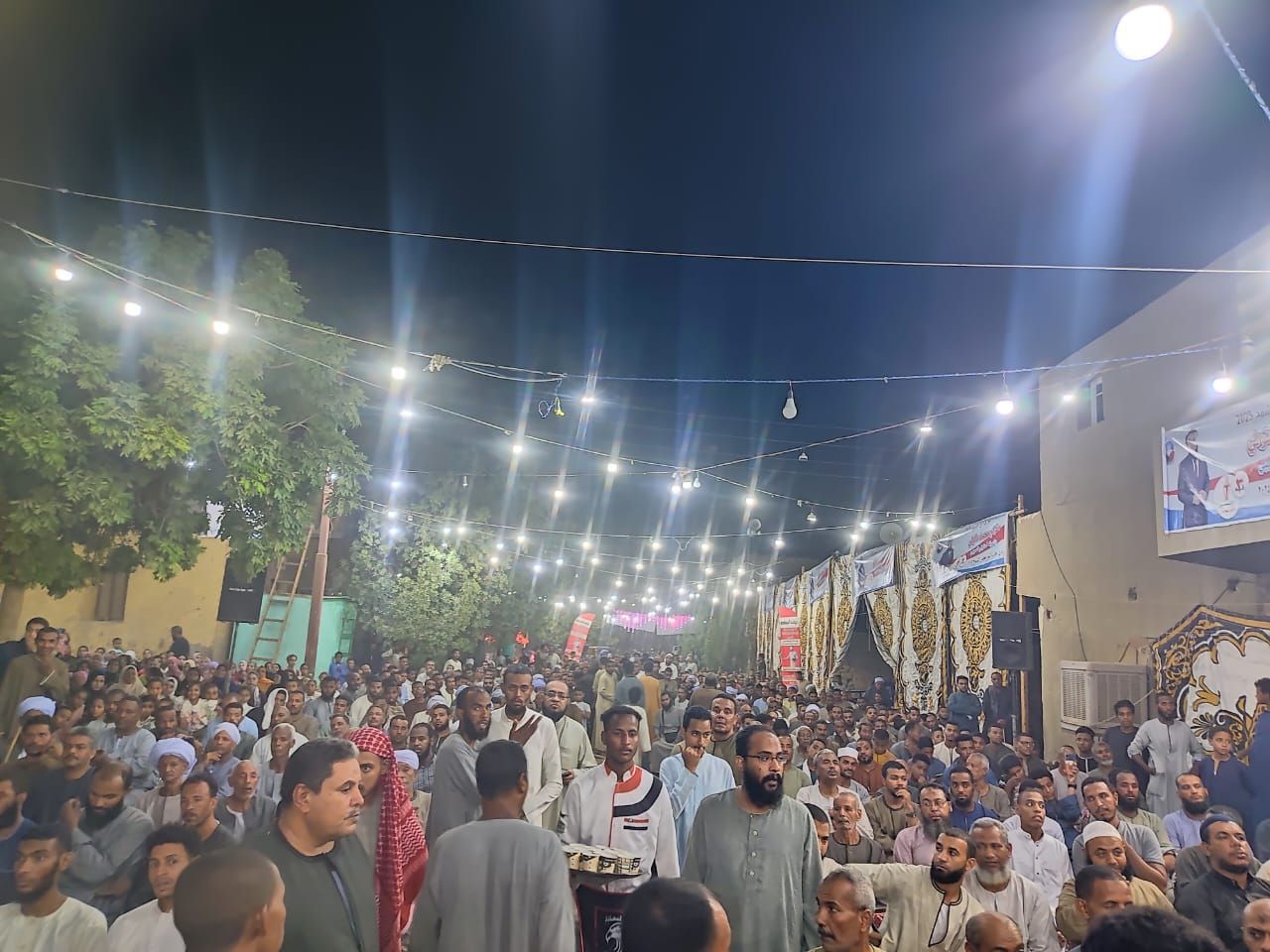 "النور" بأسوان ينظم مؤتمرا جماهيريا حاشدا لدعم مرشحه لمجلس الشيوخ.. صور