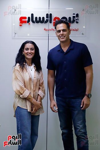 جولة للموسيقار هشام خرما داخل مقر الخليج 365.. صور