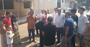 نائب محافظ الجيزة يلتقى أهالى منيل شيحة وطموه لبحث شكواهم