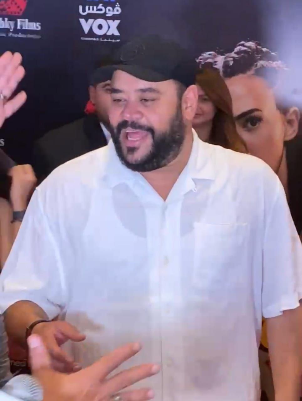 محمد ممدوح من عزاء شقيق خالد جلال إلى العرض الخاص لفيلمه روكي الغلابة