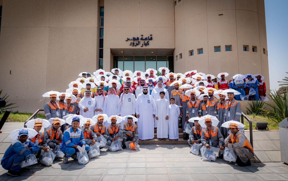 أخبار من السعودية.. الأحساء.. مبادرة "ظلهم علينا" توفر مظلات شمسية لـ500 عامل نظافة