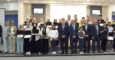 الجامعة الألمانية تنظم احتفالية لأوائل الثانوية وتسلمهم منح دراسية كاملة