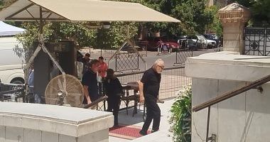 وزير الثقافة وأشرف زكي وشريف منير يشاركون في تشييع الراحل لطفي لبيب