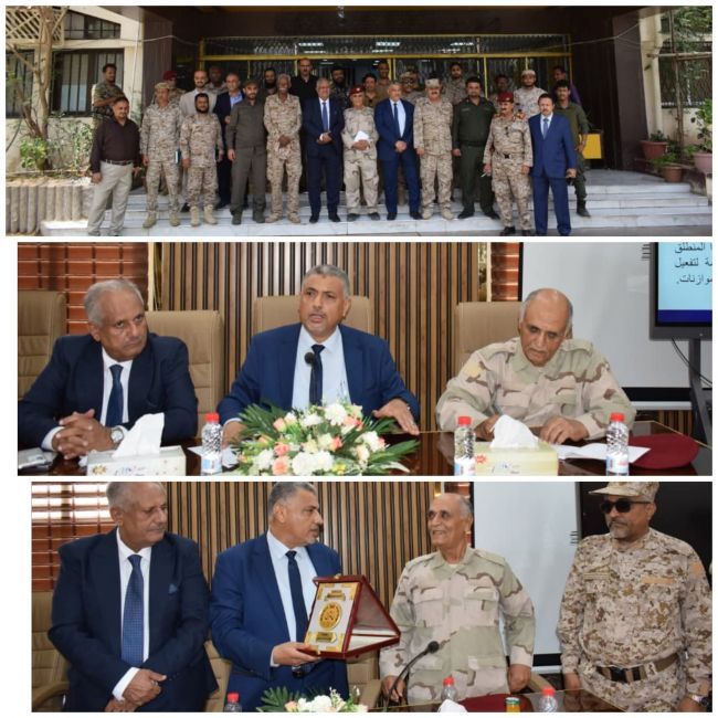 معاون يستعرض مع وفد كلية الدفاع الوطني أبرز التحديات الخدمية في العاصمة