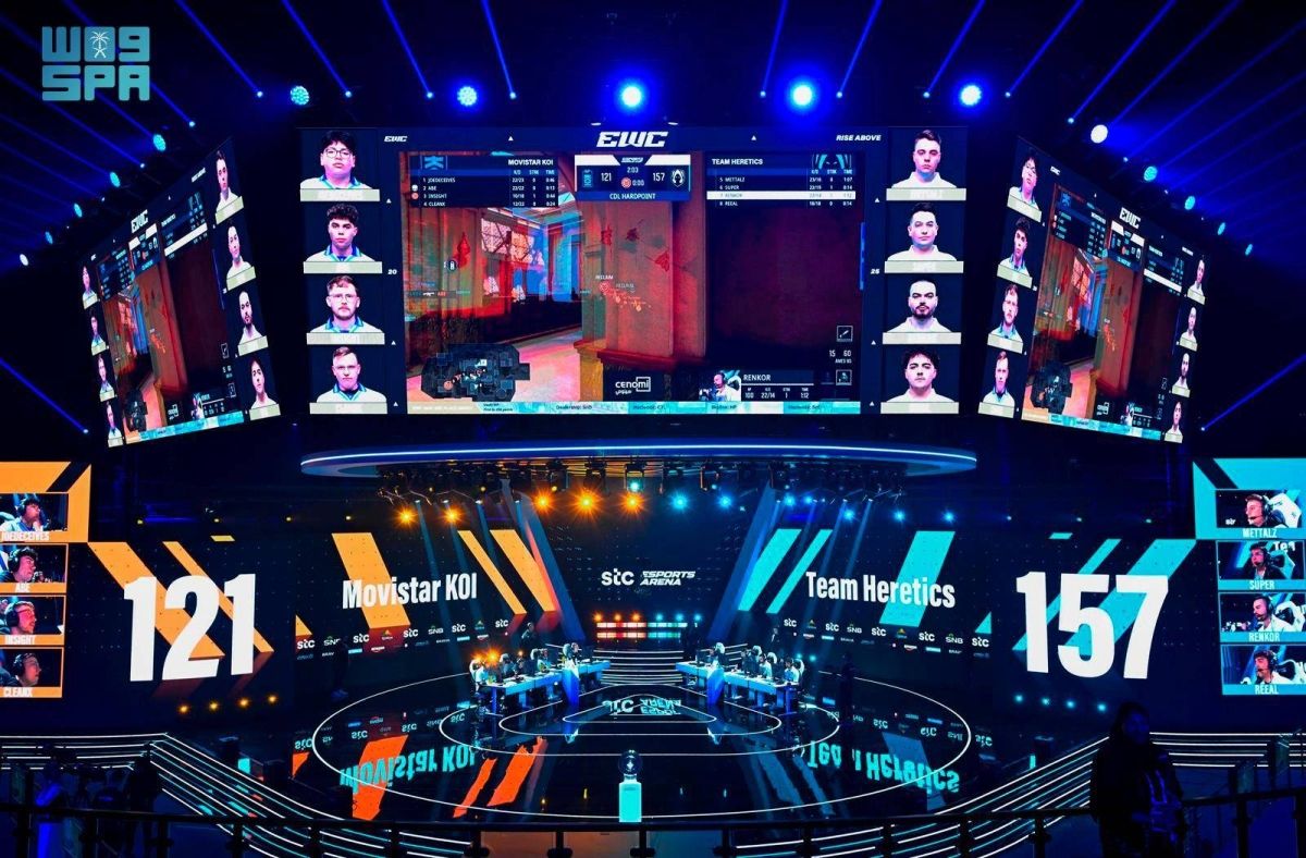 في الرياض.. كأس العالم للرياضات الالكترونية يجمع التقنية بالسياحة والرياضة والثقافة