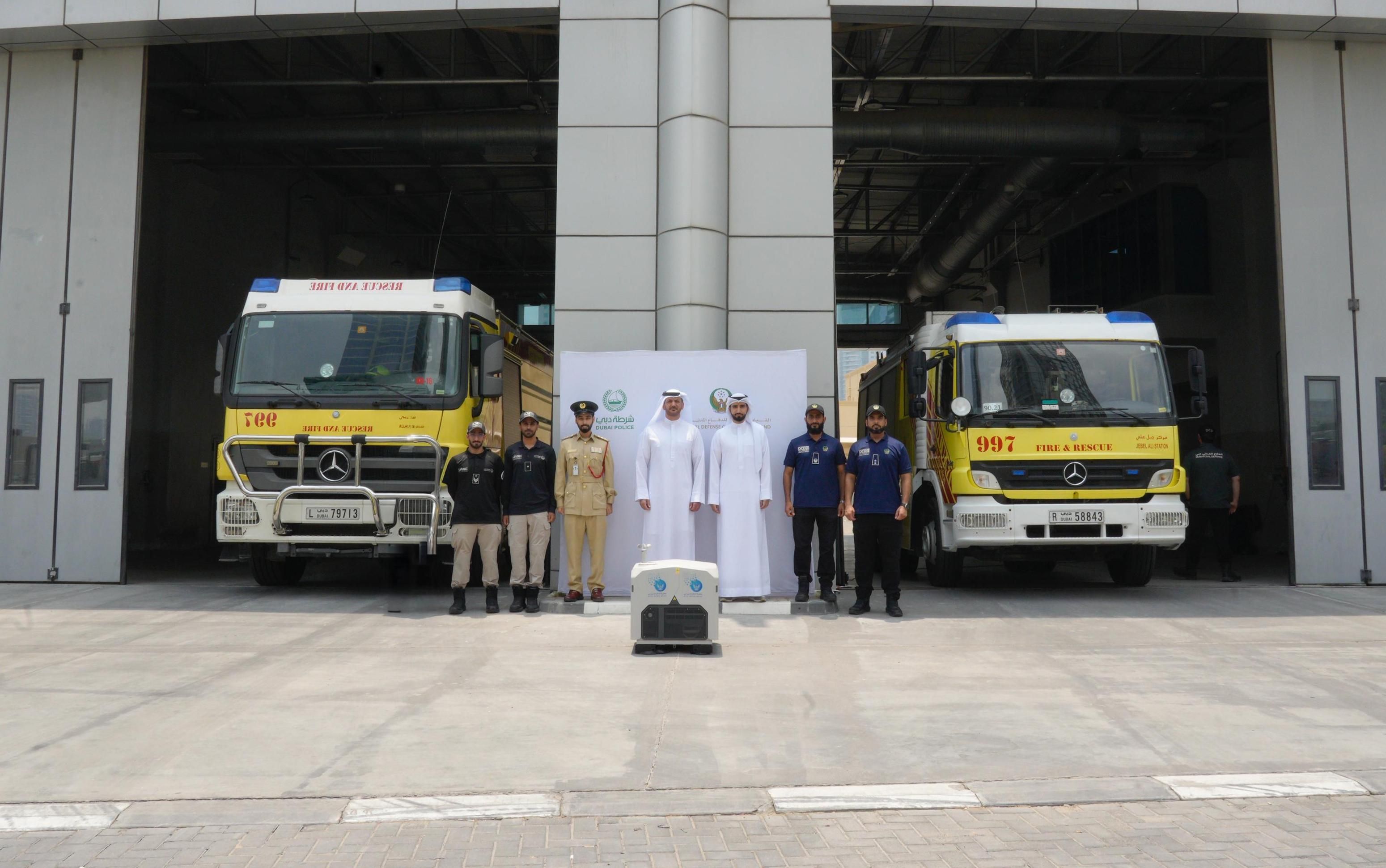 الامارات | دبي تدشّن أول منظومة ذكية عالمياً للاستجابة السريعة للحرائق باستخدام "الدرونز"