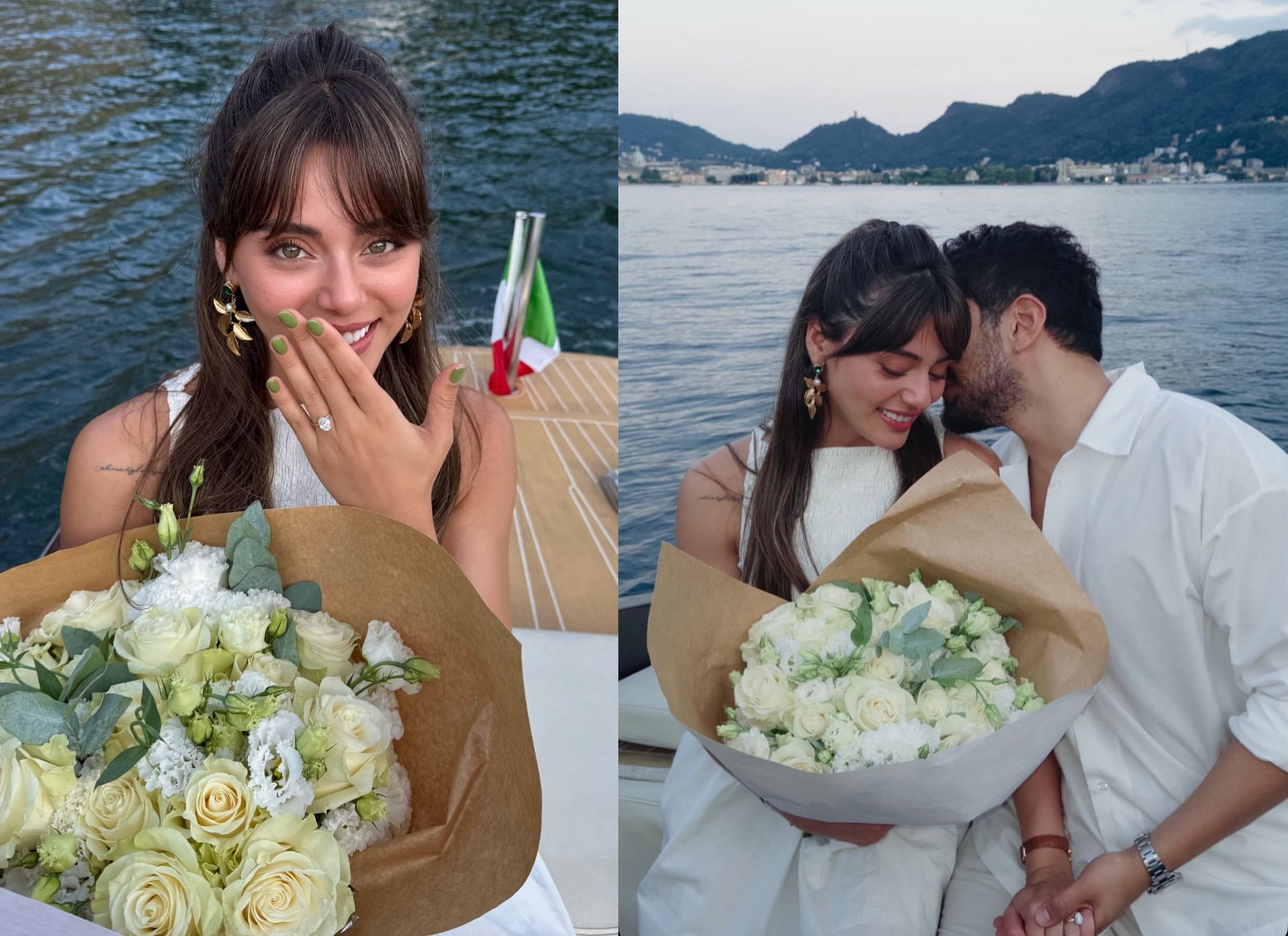 بالصّور- نجمة “شراب التوت” سيلا تورك أوغلو توافق على عرض الزّواج في ميلانو