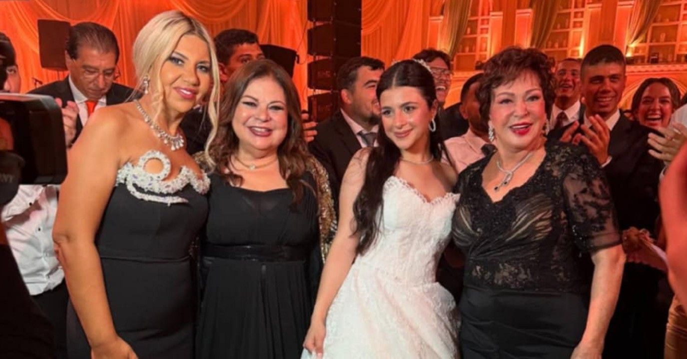 حفيدة فيروز تحتفل بزفافها بحضور نيللي ولبلبة ونجوم الفن