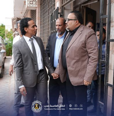 مؤمن السقاف يزور مؤسسة "14 أكتوبر" ويؤكد دعم الإعلام الجنوبي