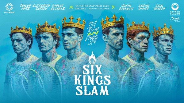 ستة من نخبة نجوم التنس يستعدون لخوض تحدي “Six Kings Slam” مجددًا ضمن موسم الرياض