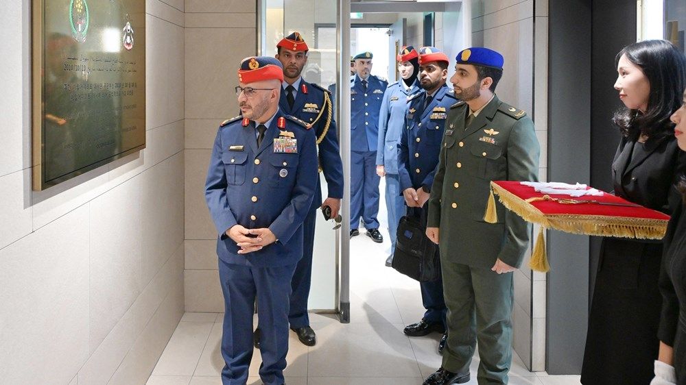 إعادة افتتاح مبنى الملحقية العسكرية للإمارات في كوريا