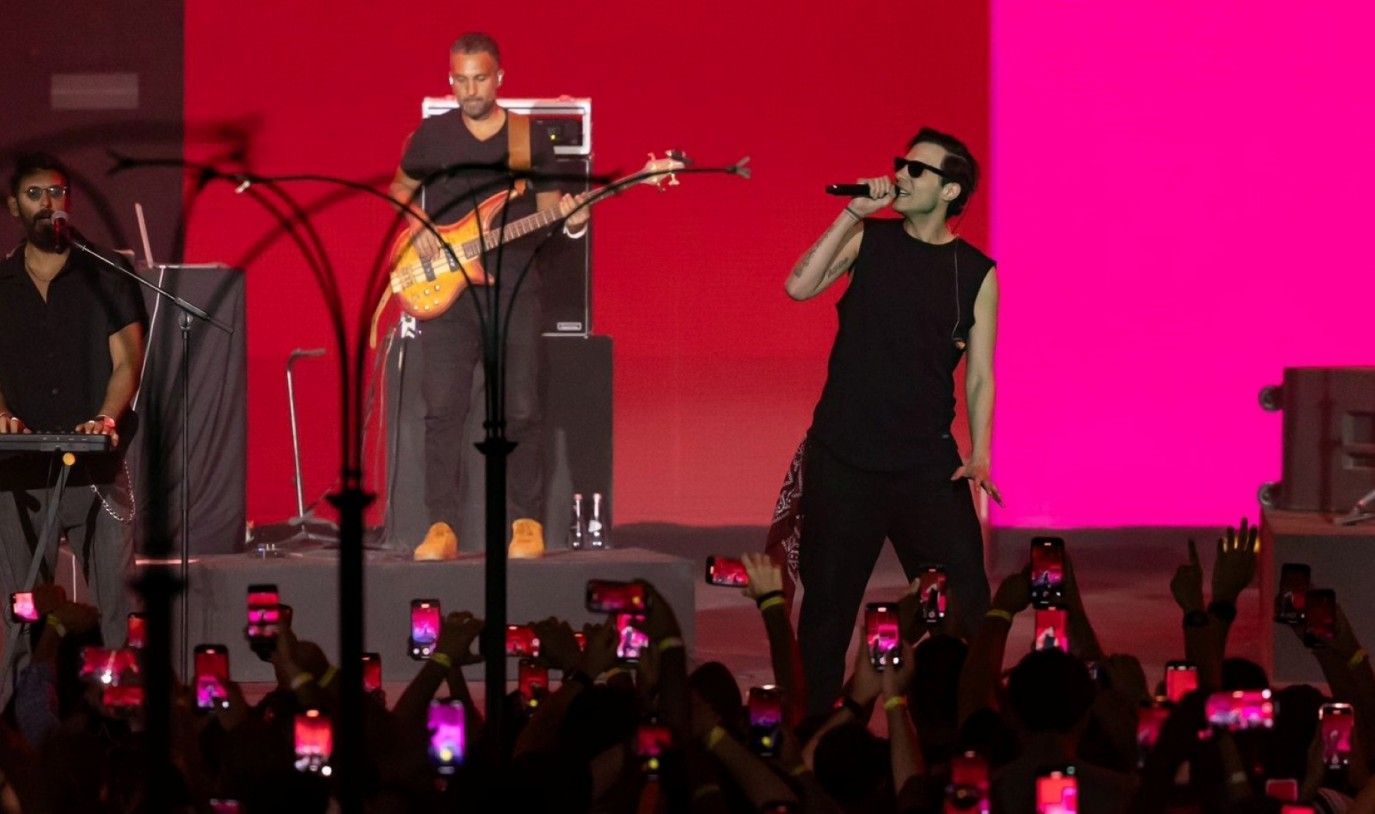 بالصور حفل كايروكي ومروان موسى يشعل أجواء الرياض ضمن فعاليات كأس العالم للرياضات الإلكترونية
