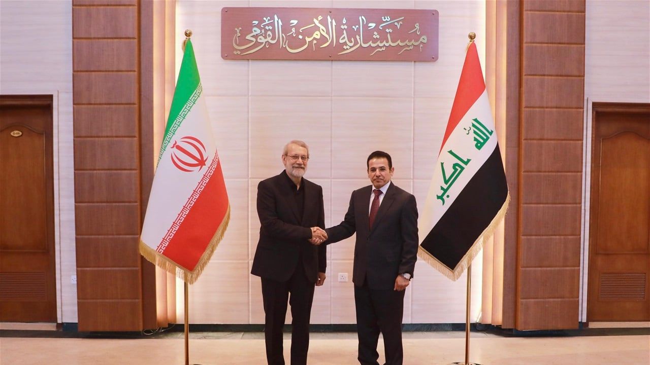الأعرجي لـ لاريجاني: العراق يعمل جادا لمنع أي خرق هدفه التجاوز على أمن الجوار