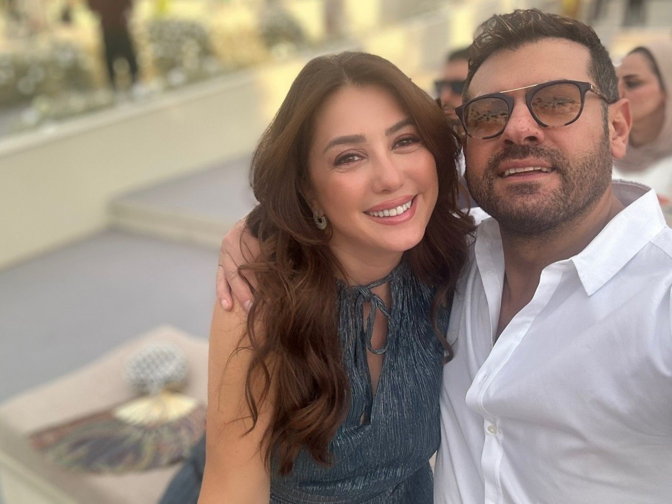 كندة علوش تدعم عمرو يوسف بهذه الطريقة بعد غيابها عن افتتاح فيلم درويش