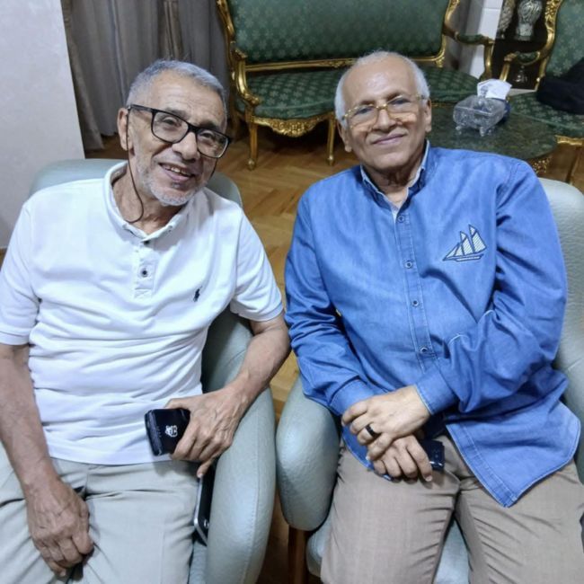 الصحفي حسن قاسم يلتقي أول مندوب لليمن الجنوبية في الأمم المتحدة بعد 57 عامًا من الاستقلال