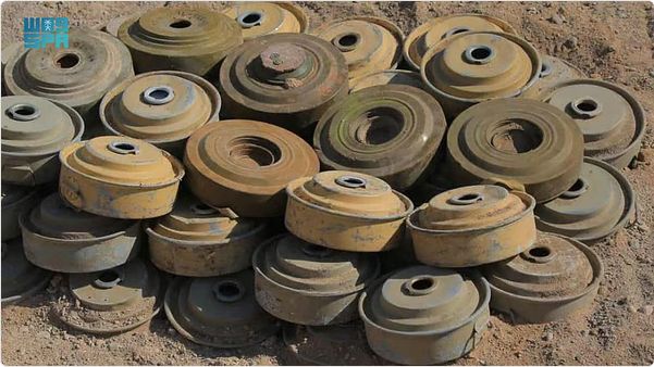 مشروع “مسام” ينجح في نزع أكثر من ألف لغم وذخيرة غير منفجرة من الأراضي اليمنية خلال أسبوع