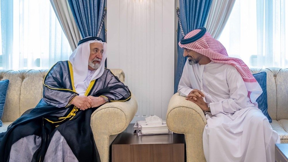 حاكم الشارقة والشيوخ يقدمون واجب العزاء في وفاة مريم بنت سلطان القاسمي