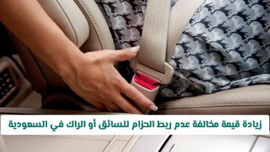 زيادة في العقوبة.. المرور يكشف عن زيادة في غرامة عدم ربط حزام السلامة