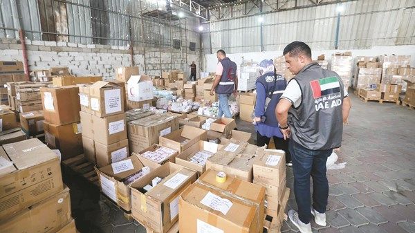 الإمارات تدعم القطاع الصحي في غزة بأدوية ومستلزمات طبية